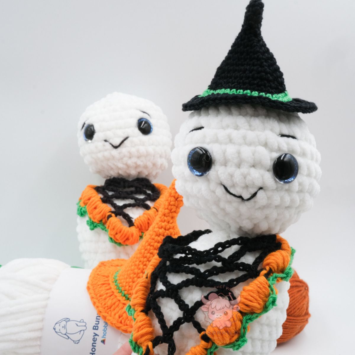 Rim the Halloween Ghost – Crochet Pattern (PDF)