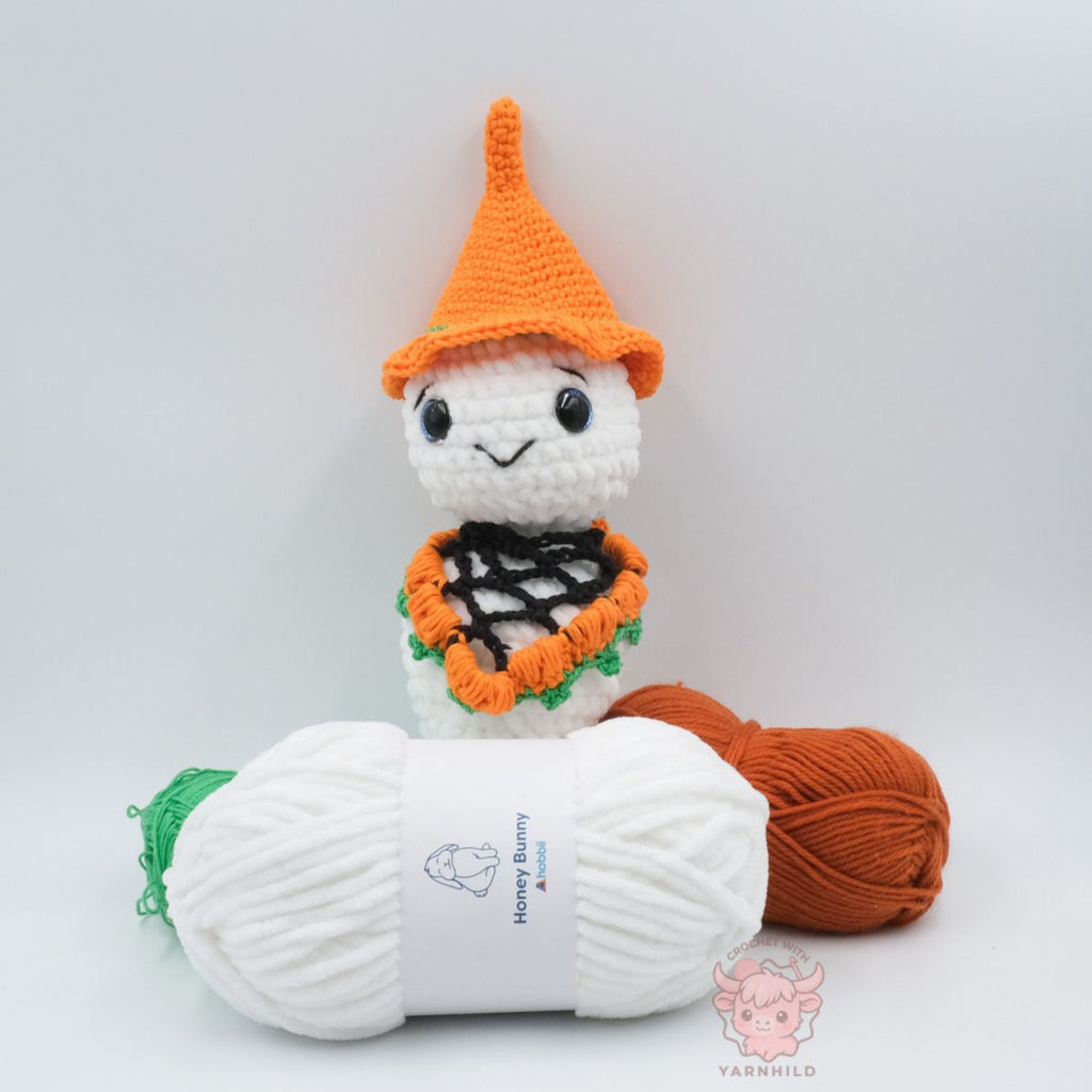 Rim the Halloween Ghost – Crochet Pattern (PDF)