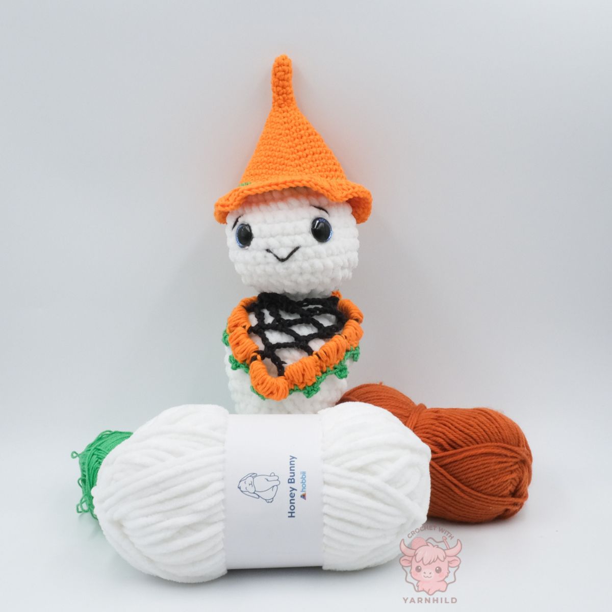 Rim the Halloween Ghost – Crochet Pattern (PDF)