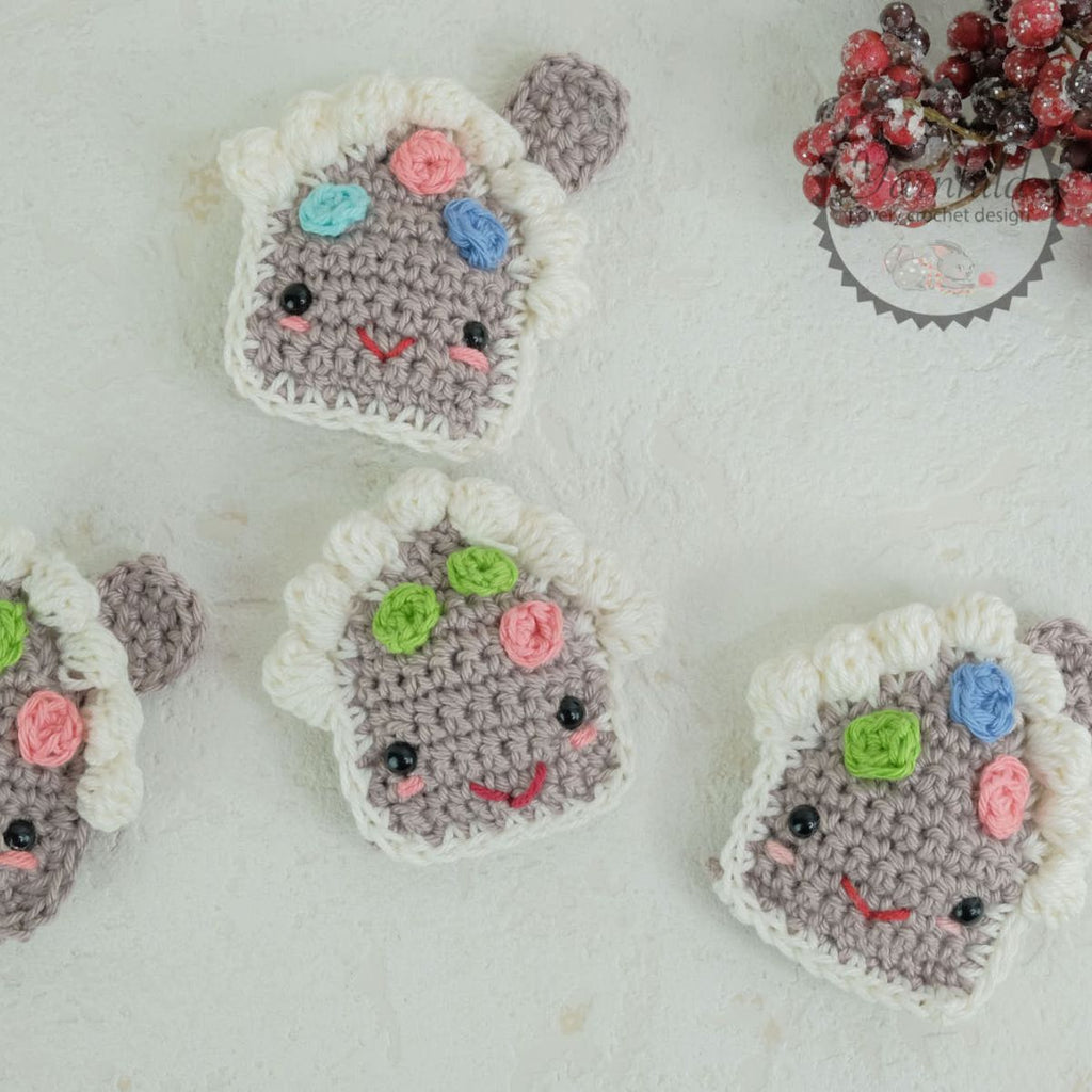 Crochet gingerbread house pattern (PDF)