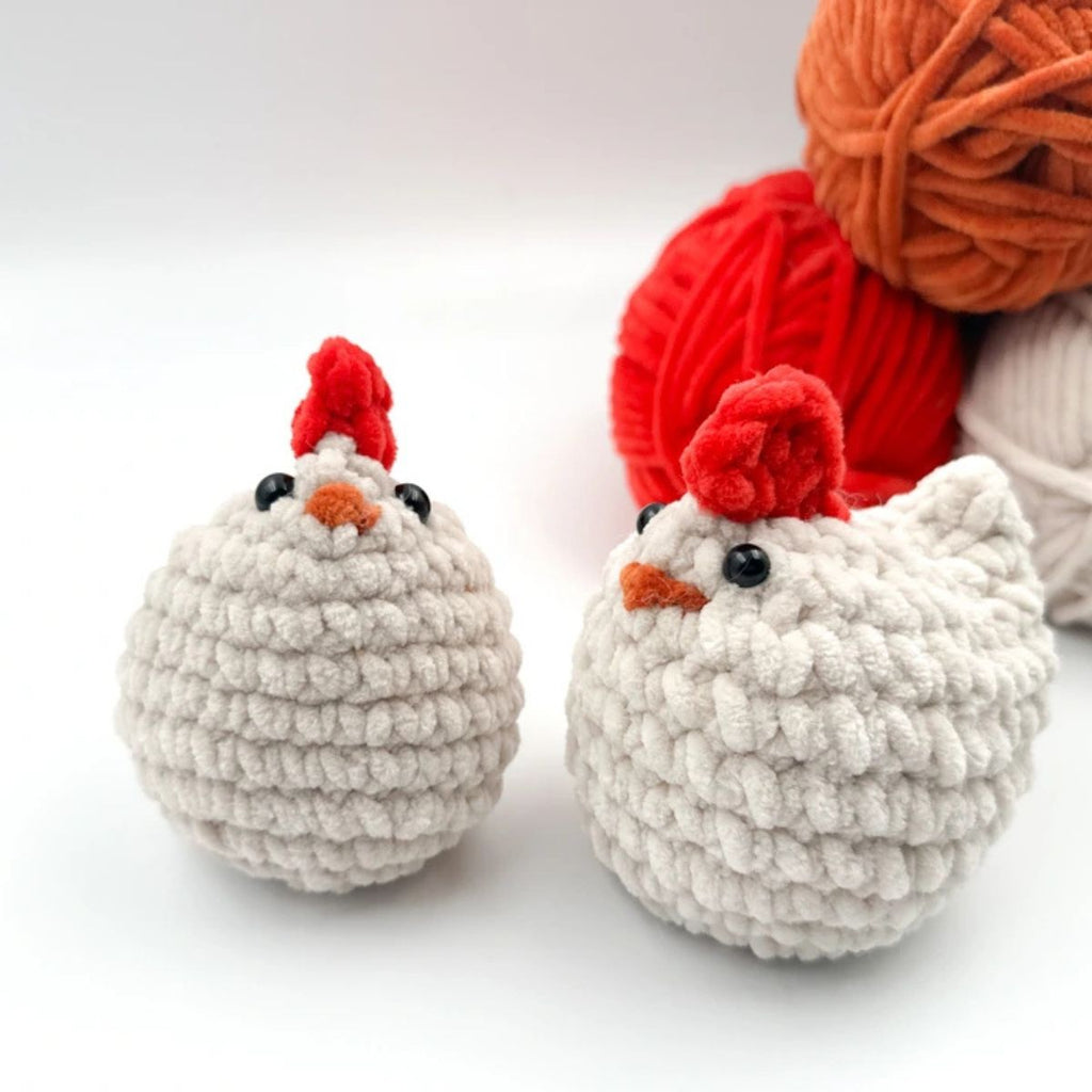 Henna the Hen – Cute & Easy Chicken Crochet Pattern (PDF)